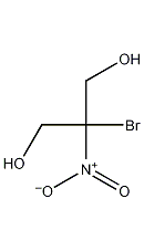 2-溴-2-硝基-1,3-丙二醇結構式